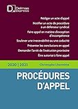 Procédures d'appel 2020 - Nouveauté (Delmas Express) (French Edition) by
