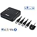 Rosewill USB 3.0 Sharing Switch Box, 4 Port USB 3.0 Peripheral Switch Hub Adapter for 4 Computers to Share USB Devices, PC Select Controller w/ 70” Cable, 4 USB 3.0 Cables Included - RCUS-17004