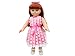 Highmall High Simulation Baby Doll's Clothes Lace White + Pink Dress for 14-16 inches Dolls
