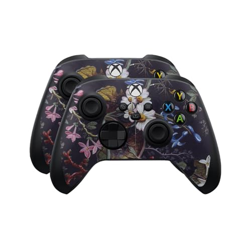 Skin Compatible with Microsoft Xbox Series X|S Controller (2 Pack) - Midnight B…