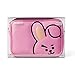 BT21 Official Merchandise by Line Friends - COOKY Enamel Cosmetic Bag Travel Pouch for Toiletry and Makeup