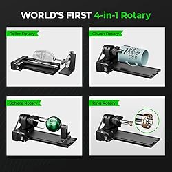 xTool RA2 Pro, 4-in-1 Laser Rotary with