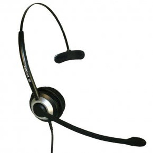 Imtradex Bundle Headset inkl. NoiseHelper: BasicLine TM Headset monaural/einohrig für SNOM Snom 870 Telefon, kabelgebunden mi