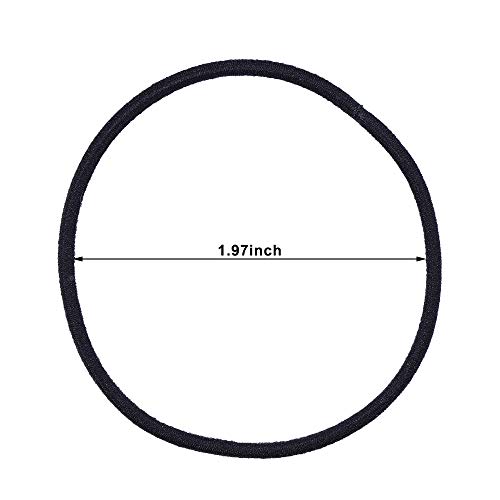 image for Fani 300 Pcs Hair Bands Ties Ponytail Holders Elastic Hair Bands No Cr