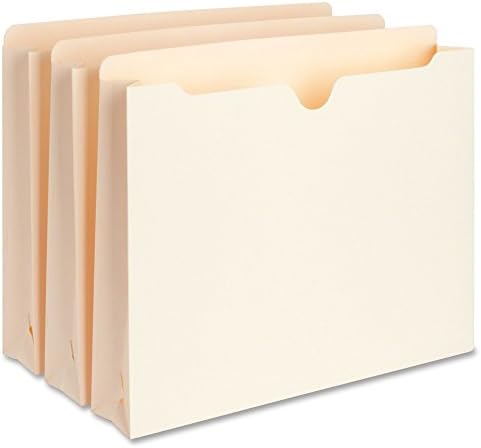 MyOfficeInnovations 3254246 Filing Jackets 2" Exp 400 Cap. Letter 50/BX Manila