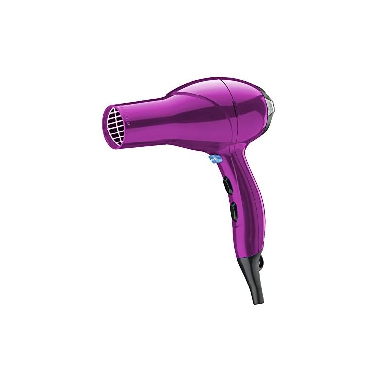 Conair Infiniti Pro 1875-Watt Salon Performance Styling Hair Dryer, Red Violet