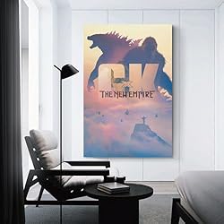DKTFBRBO Godzilla X Kong Poster The New Empire