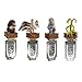 The Noble Collection Fantastic Beasts Bookmark Set - 3in (8cm) Set of 4 Detailed Bookmarks - Officially Licensed Harry Potter Film Set Movie Stationery Gifts