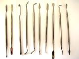Devardi Glass~ 10 Pc. Stainless Shaping Tools, For