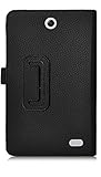 Acer Iconia One 8 B1-850 case, KuGi ® Acer Iconia One 8 B1-850-Multi-Angle Stand Slim-Book PU Leather Cover Case only fit for for Acer Iconia One 8 B1-850 tablet (Black)
