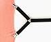 The Nyche Designs Crisscross 2 Way Adjustable Bed Sheet Straps Suspenders Grippers Fasteners for All Bedsheets Fitted Sheets Flat Sheets (Set of 2, Black)