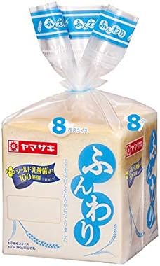 Amazon ヤマザキ ふんわり食パン 8枚切り 3個 山崎製パン横浜工場 ヤマザキパン 食パン 通販