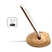 Blue Hole Wood Sound Amplifier, Multi Function Phone Stand for Listening Music and Watching Video, Works as Powerless Speaker with Pen Holder
