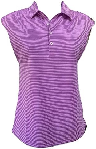 Ralph Lauren Golf Women's Tailored Fit Sleeveless Polo Shirt Purple