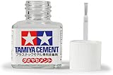 Tamiya 87003 Liquid Cement Twin Pack 40ml Polystyrene Glue with Brush view 2