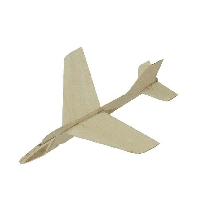Buy Hangar S Balsa Wood l aero model india plane chuck and catapult