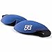 Bedtime Bliss Cotton Blend Adult Blue Solid Sleep Mask
