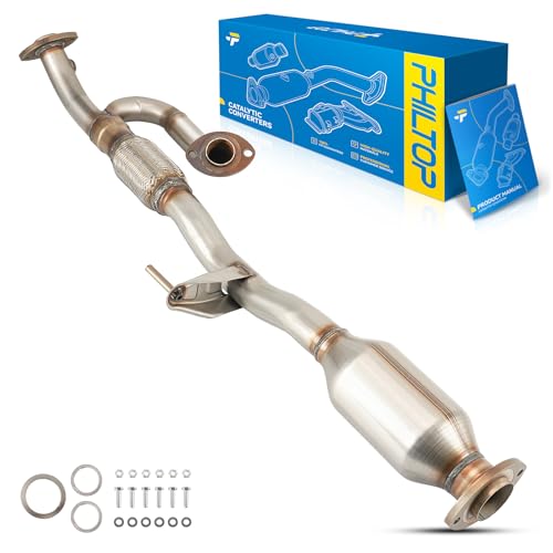 PHILTOP Front Catalytic Converter Kit W/Gasket Direct-Fit Compatible with Lexus…