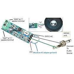 Ardest 200 Times Gain LM386 Audio Amplifier