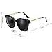 GAMT Seiko Carved Block Flower Polarized Sunglasses Box Square Sunglasses For Men And Women UV400 Black
