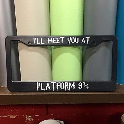 Platform 9 3/4 License Plate Holder