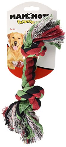 Flossy Chews Cottonblend Color Rope Bone, Medium, 12-Inch