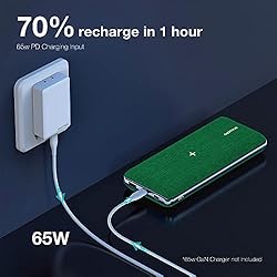 Excitrus 100W Power Bank, PD USB C Fast Charging
