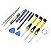 Cellphone Repair Tool Kit for iPhone 4, 5, 5S, 5C, 6, 6S, 7, 8, 8 Plus, iPad, iPod, Samsung Galaxy, Note/Precision Screwdriver Opening Pry Tools Fix iPhone Screen, Battery by NIDAYE