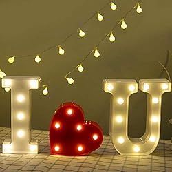 Ogrmar Decorative Led Light Up Number
