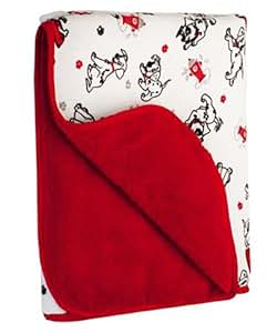 Amazon.com : Disney 101 Dalmatians Sherpa Baby Blanket ...