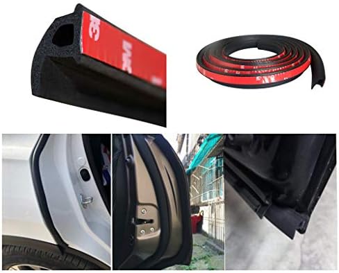 P-Shape Adhesive Rubber Seal EPDM Foam Seal Trim Lok Automotive Car Window Door Weather Strip, Weatherproof, Soundproofing