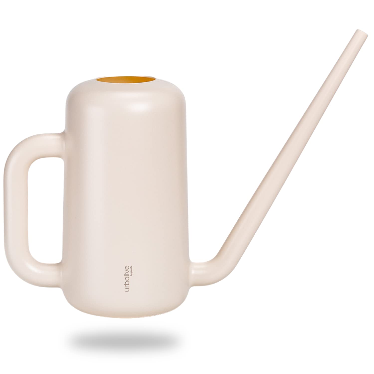 Watering Can Pilea 1,8 Liter - Small Watering Can for Indoor and Outdoor Plants - Plastic House Plant Water Can, Beige