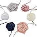 Jiaqee Soft Cotton Baby Girl Cute Easter Headbands Turban HeadWraps Elastic Bunny Ears Infants Hair Band (6pcs-B)