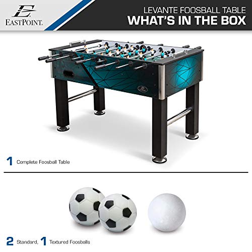 EastPoint Sports Official Competition Size Deluxe Foosball Table for Multiplayer Indoor Play