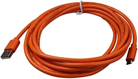 Teckology Sturdy Extra Long Micro USB Cable 10FT/3M High Speed Heavy SYNC Cord Data Charger Universal for Samsung and 99% Android SmartPhone Orange