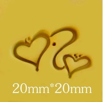 heart pattern Mini diy soap stamp chaprter seal 22cm
