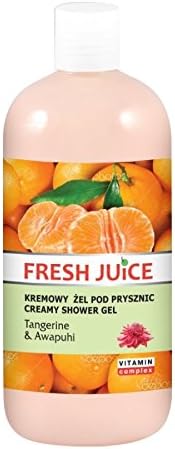 Fresh Juice Creamy shower gel Tangerine and Awapuhi extracts 500ml