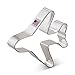 Ann Clark Airplane Cookie Cutter - 4.5 Inches - Tin Plated Steel