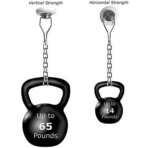 Mavoro Strong Magnetic Hooks for Hanging. Up to 65 lbs. Set of 4 White Magnet Hooks Heavy Duty Magnets, Neodymium 52 Rare Earth Magnets. Rotating Swivel Style Magnet Hook for Refrigerator, Locker etc - Thumbnail 2