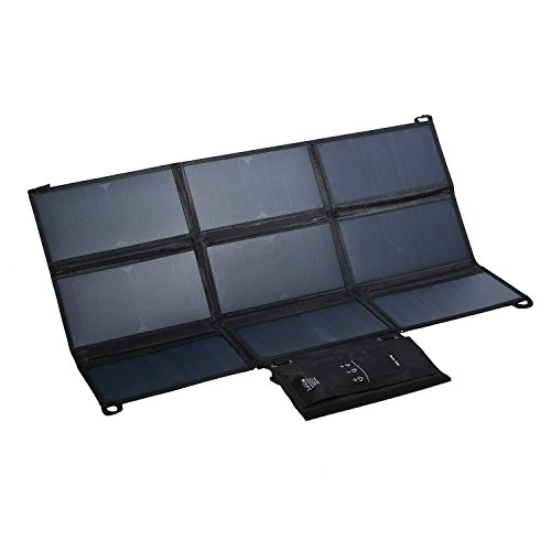 Leshp highest efficient solar charger 60w foldable sunp…