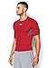 Under Armour Men's CoolSwitch Short Sleeve Compression Shirt, Red/Reflective, Large