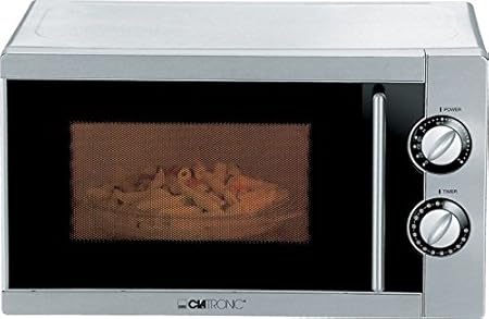 Acero inoxidable Microondas con grill Microondas dispositivo ...