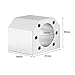 DSG16H Ballscrew Nut, Housing Seat Mount Bracket Holder 28mm Dia for SFU1604 1605 1610 Ball Screw with Ball nut ballscrew sfu2505 chuangneng Router milling Bracket