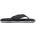 NewDenBer Mens Flip Flops Comfortable Thong Sandals Lightweight Summer Beach Sandals (11 D(M) US, Black)
