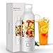 Portable Blender, Bariicare Personal Shakes Smoothies Blender, 20oz USB Rechargeable Small Travel Juicer Juice Mixer Cup (White)