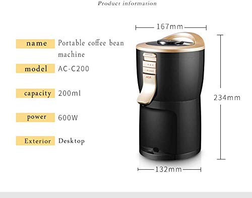 KEKEYANG Kaffee Vollautomatische Kaffeemaschine-Maschine Grinder Haushalt bewegliche kleine Schleifen Kaffee… – Bild 8