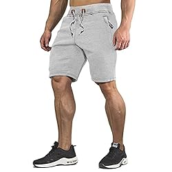 CRYSULLY Mens Fitness Short Trousers Comfortable