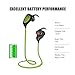 Bluetooth Headphones,Brotrade Bluetooth Earbuds V4.0 Sport Wireless Headphones Hand Free Bluetooth Headset (Green)