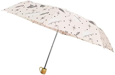 Cheap Compact Umbrella, Folding Umbrella, Mini Umbrella, Pocket Size Umbrella (Cream)