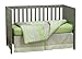 Trend Lab Lauren 3 Piece Crib Bedding Set, Green